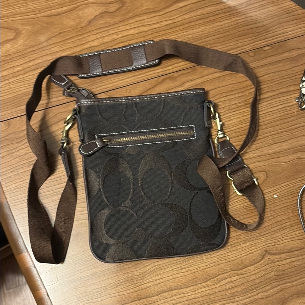 Coach Men's Brown Crossbody Bag